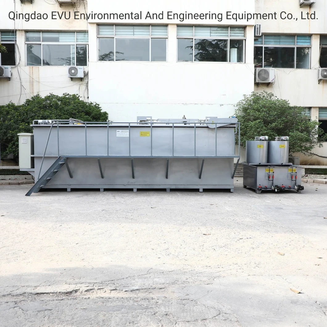 12t Per Hour Dissolved Air Flotation Machine for Milk Industry Wastewater