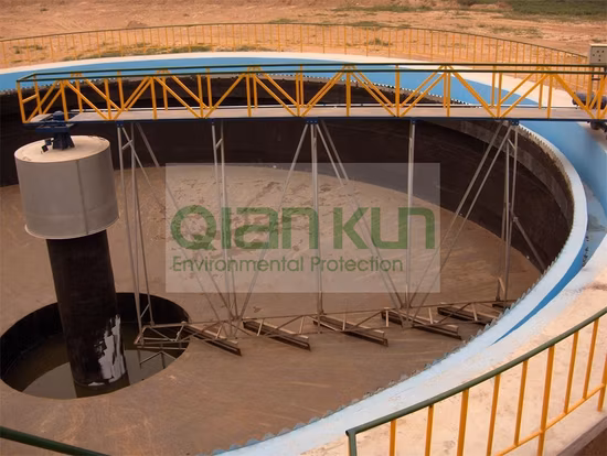 Automatización total Suspensión por control remoto/local Puente completo Accionamiento central Rascador de lodos