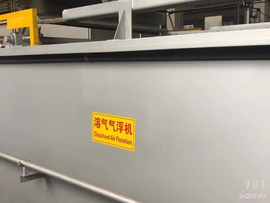 Tratamiento de aguas residuales Planta de electrocoagulación Dispositivo Ec Daf Floculación eléctrica Equipos de coagulación de efluentes Purificación de aguas residuales Sistemas de tratamiento de agua