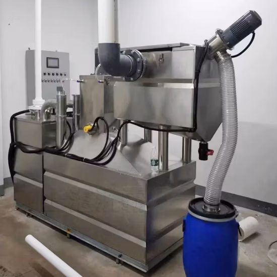 Separador Sólido-Líquido de Tratamiento de Agua de Limpieza de Caja de Madera Industrial de China Yhdl-131
