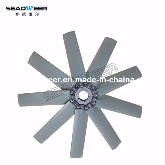 1092005396 1604617803 Aspa del ventilador del compresor de aire del tornillo para el ventilador de refrigeración de Atlas Copco