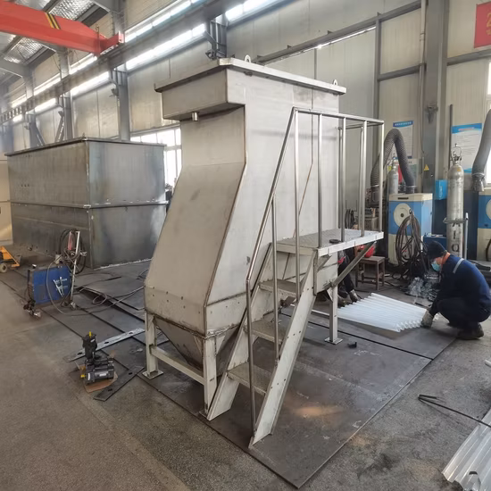 Equipo de sedimentación de aguas residuales del clarificador de láminas de la máquina de tratamiento de aguas residuales