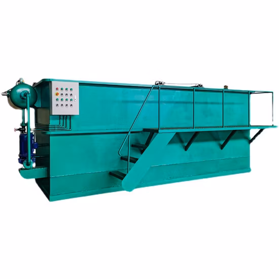 Tratamiento de aguas residuales Sistema Daf Flotación por aire disuelto Daf