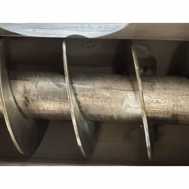 Transportador de tornillo sin fin tubular de acero inoxidable 316L con precio competitivo