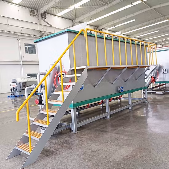 Sistema de electrocoagulación de filtración de aire disuelto Daf para fabricante de impresión
